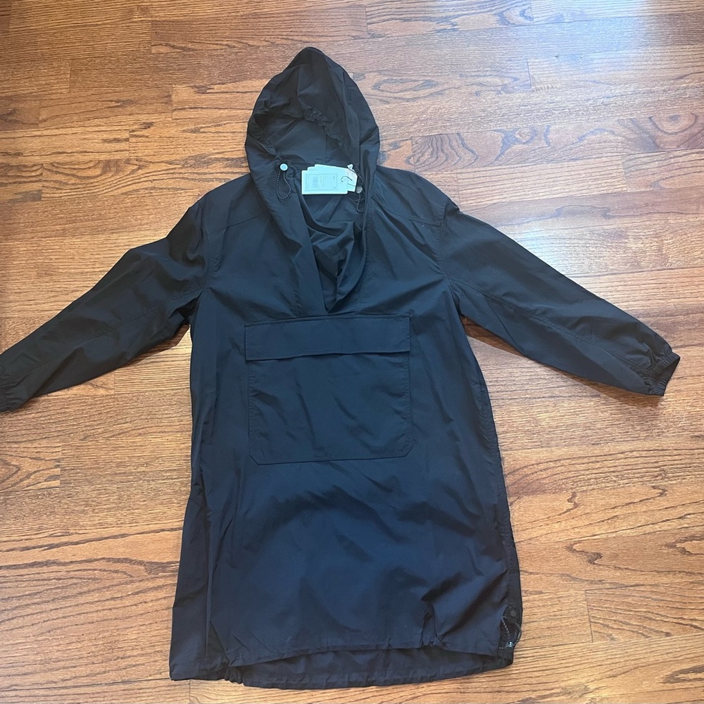 Theory Black Hooded Jacket
